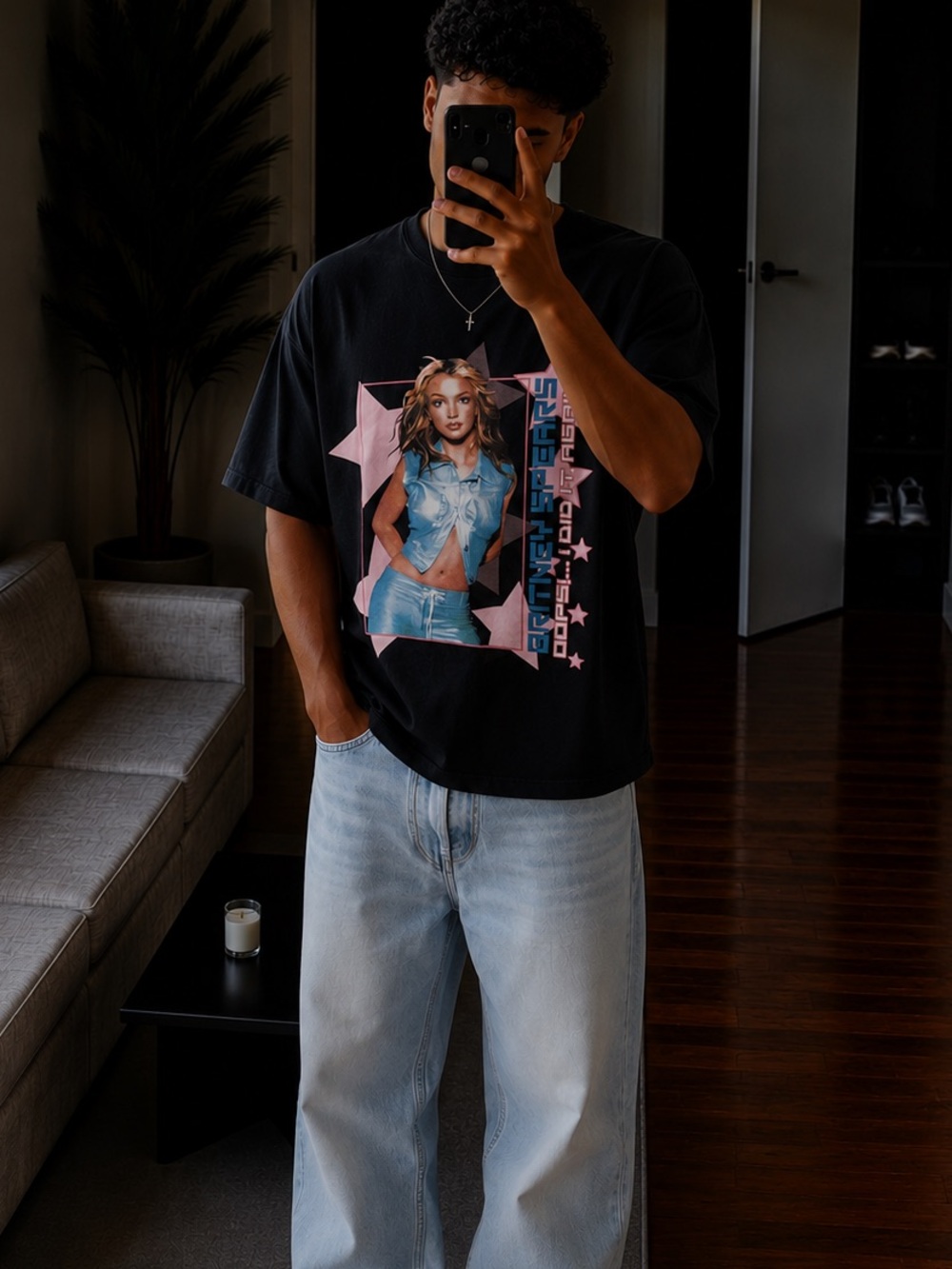 Britney Spears oops I did it again Graphic Short Sleeve Tee